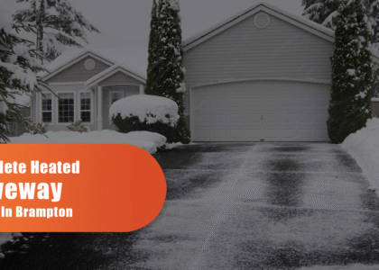 Heated Driveway Repair