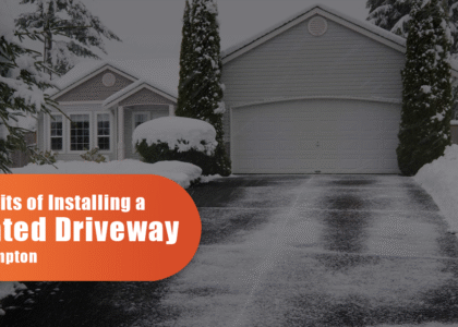 Benefits of Installing a Heated Driveway In Brampton