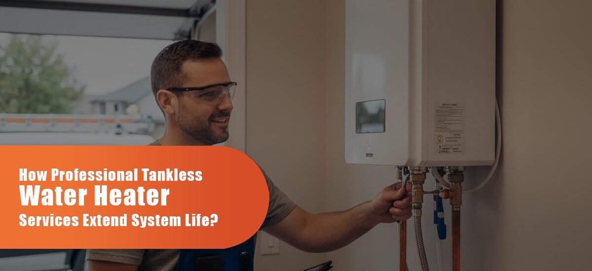 How Professional Tankless Water Heater Services Extend System Life?