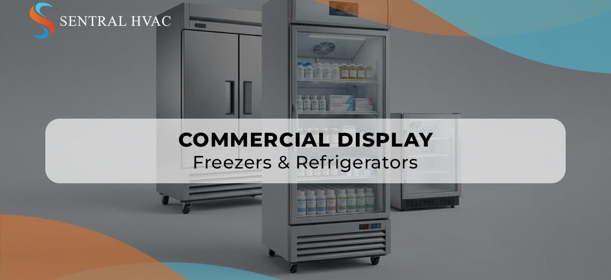 Commercial Display Freezers & Refrigerators
