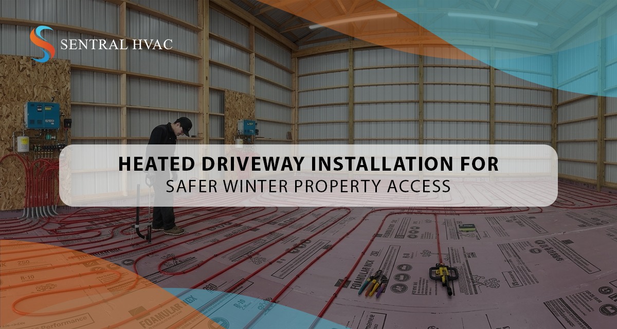 Heated Driveway Installation For Safer Winter Property Access